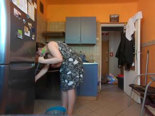Cleaning Kitchen: Free HD adult movie clip 9b