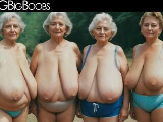 Best Granny Tits: Saggy Tits Big Tits sex film by Omg Big Boobs